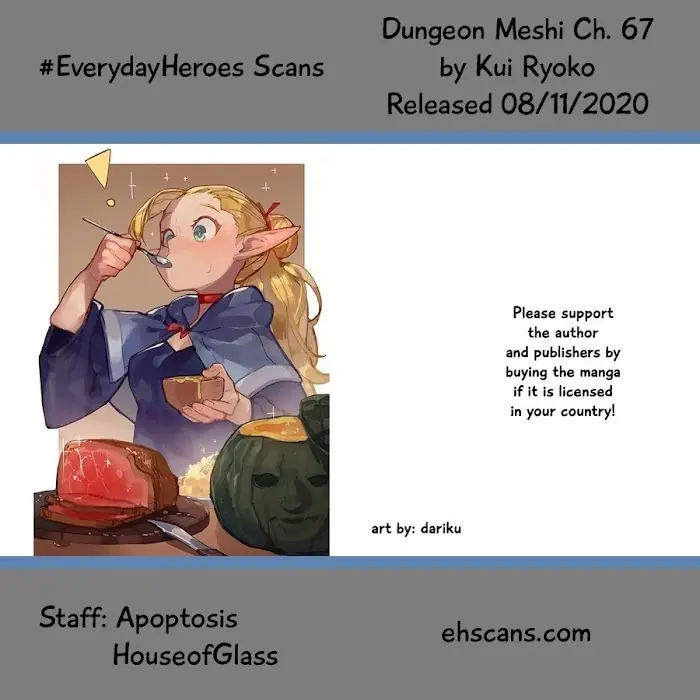 Delicious in Dungeon Chapter 67 image 32_optimized